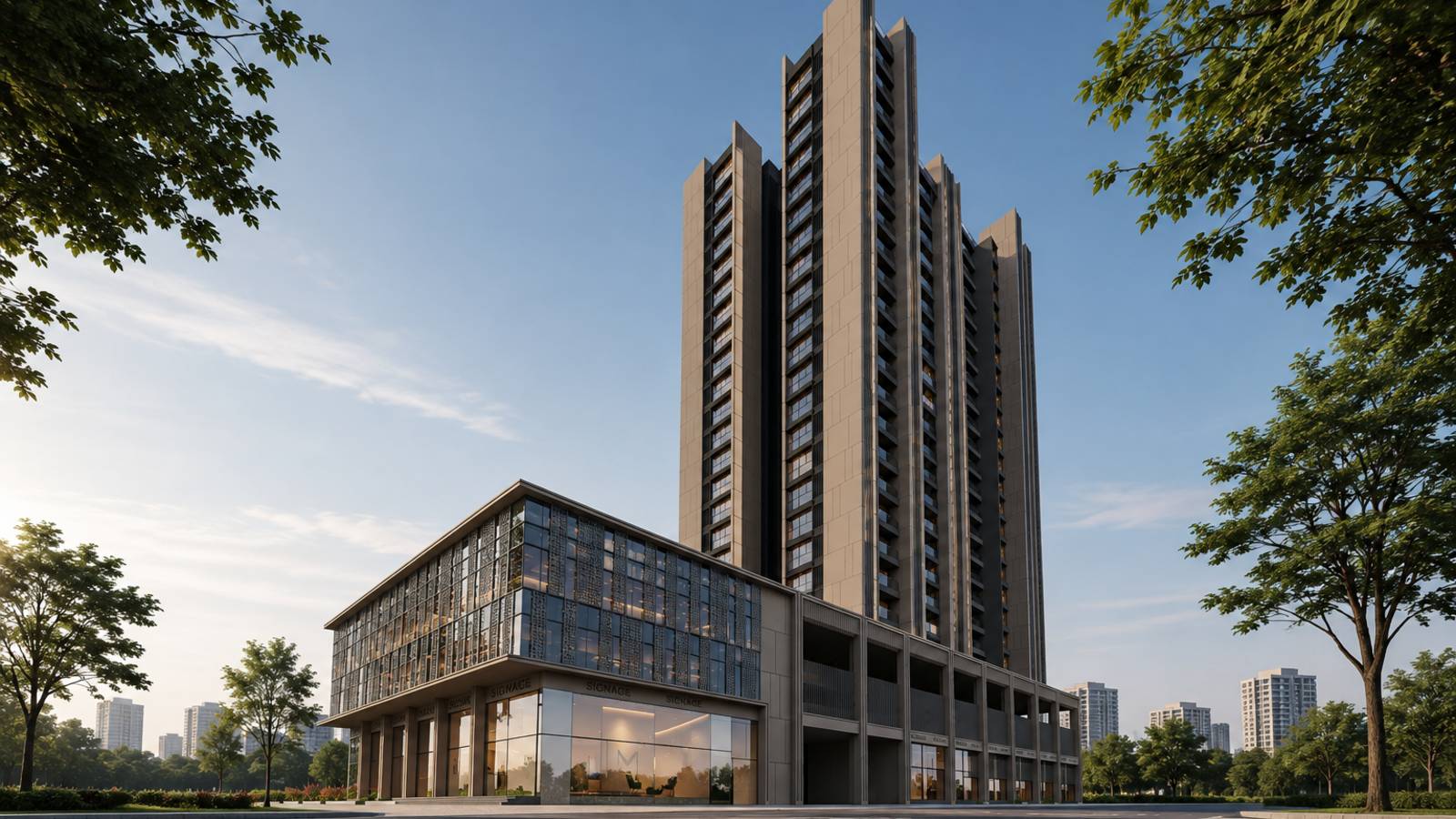 City One Vezdaa luxury residential project banner
