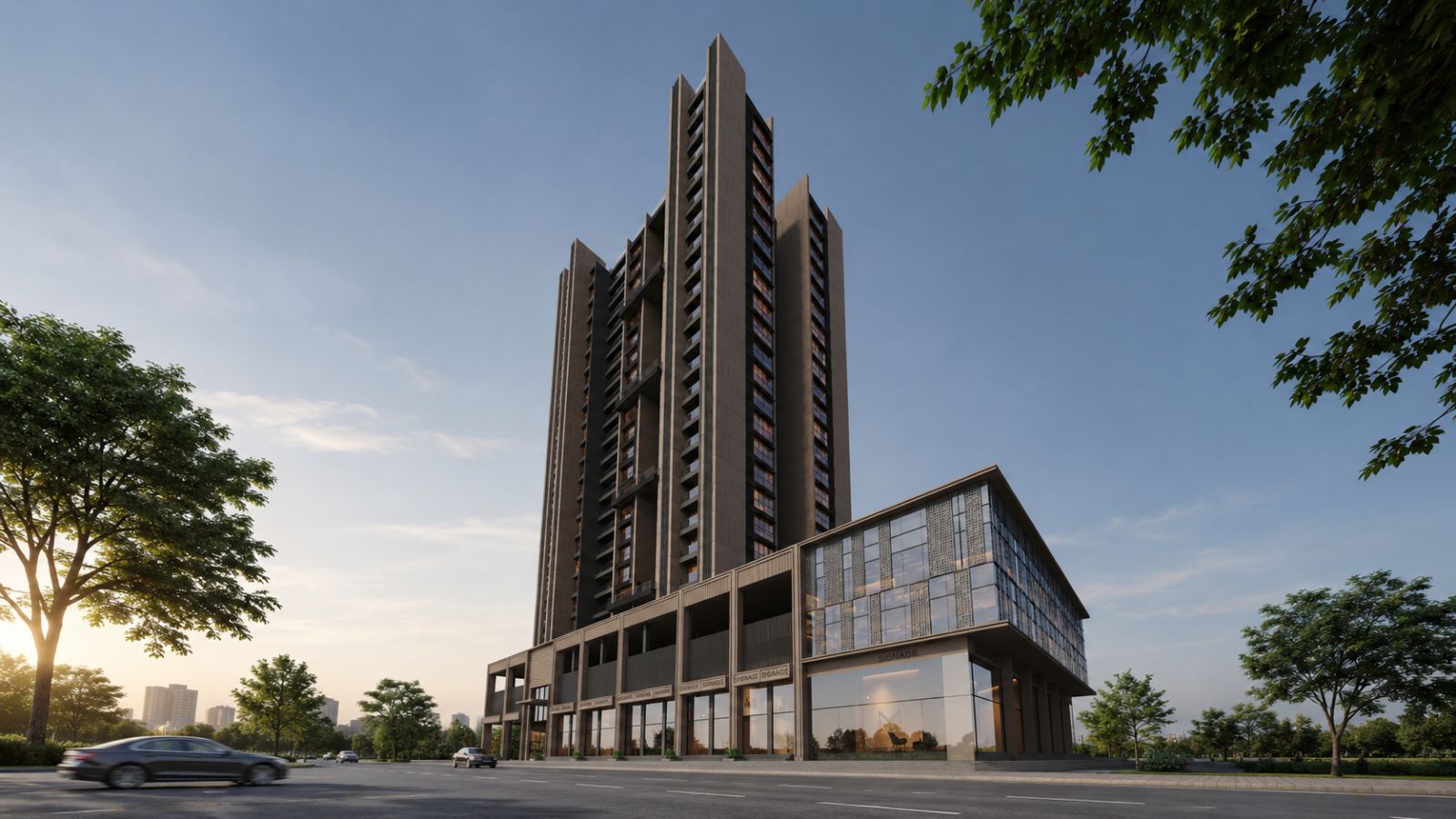 City One Vezdaa luxury residential project banner